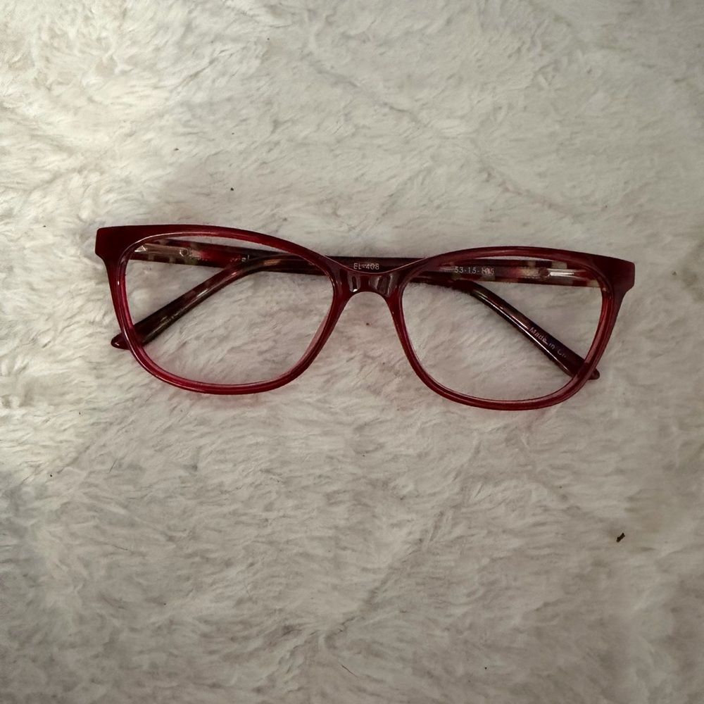 Elements Europa Red Women's Glasses el 408